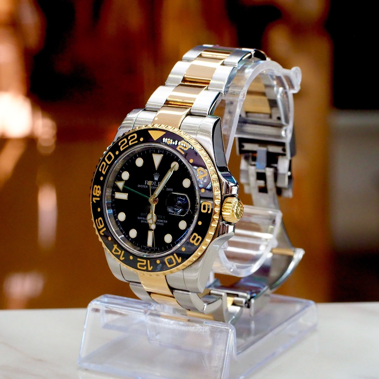 Rolex GMT Master II green hand ref.116713