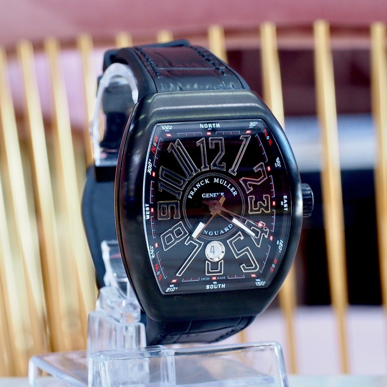 Franck Muller Vanguard Black Titanium V 45 SC DT