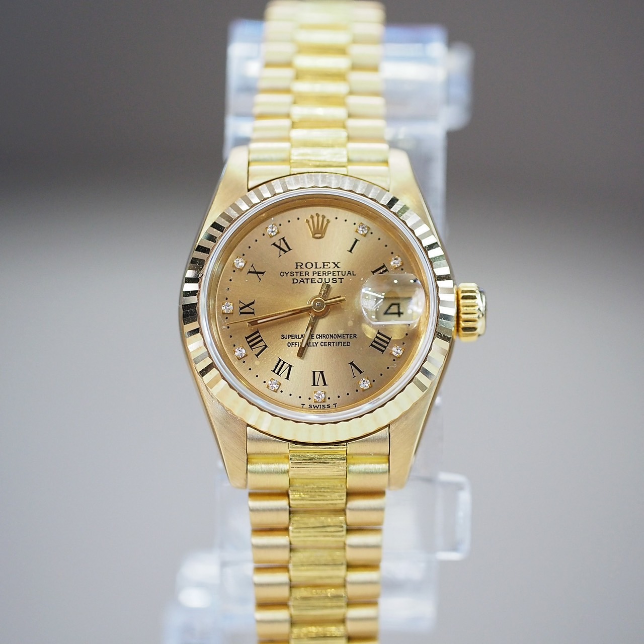 Rolex datejust Lady Yellow