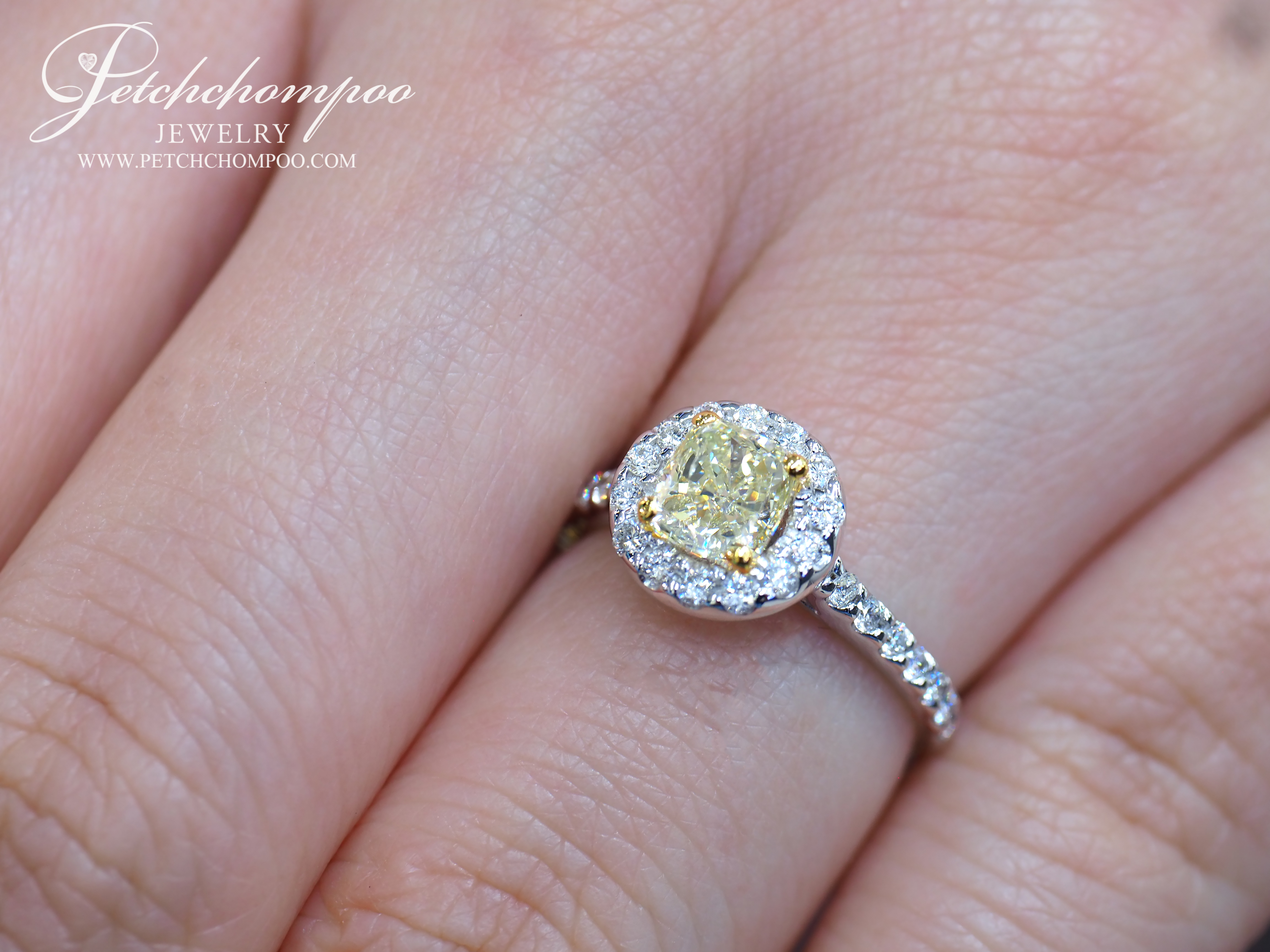 tiffany fancy yellow diamond ring