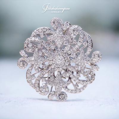 [29464] Diamond brooch  239,000 