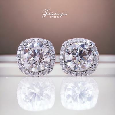 [023907] 2 Carat Diamond Stud Earring Discount 699,000