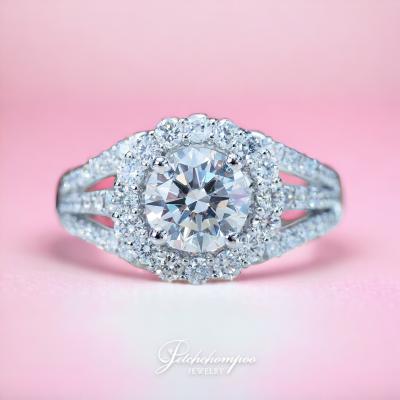 [25788] 1.21 Carat G VVS2 triple excellent cut GIA diamond ring Discount 289,000