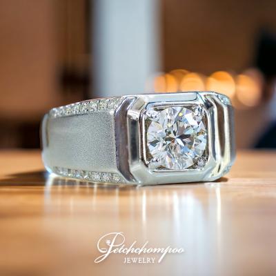 [28332] diamond men's ring, 1.01 carats Discount 139,000