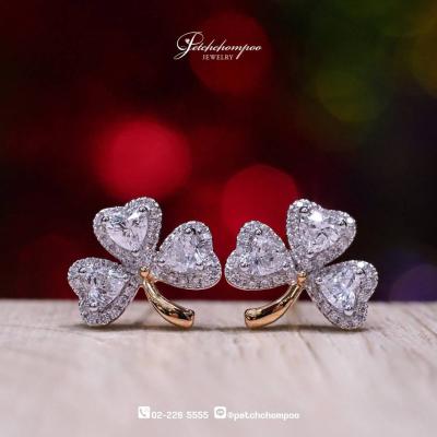 [29810] Clover with diamond earring  89,000 