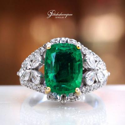 [023574] Columbia emerald with diamond ring  189,000 