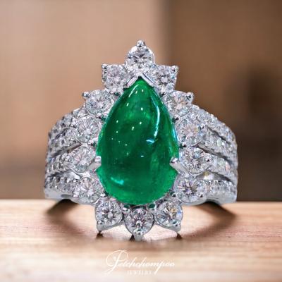 [29434] Colombia emerald with diamond ring  79,000 