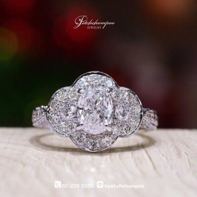 [29740] 1 carat Oval cut diamond ring Discount 79,000