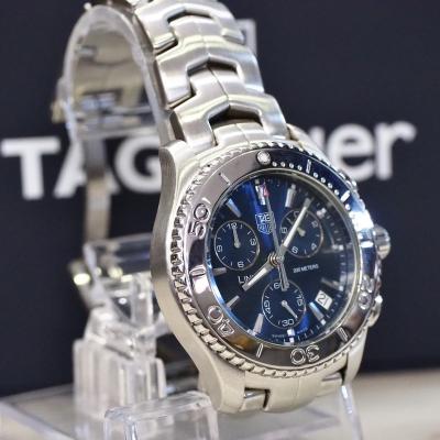 [29504] TAG HEUER LINK Chronograpg  หน้าน้ำเงิน 40mm  39,000 