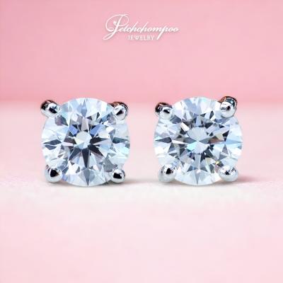[27626] D cobr diamond stud earring Discount 59,000