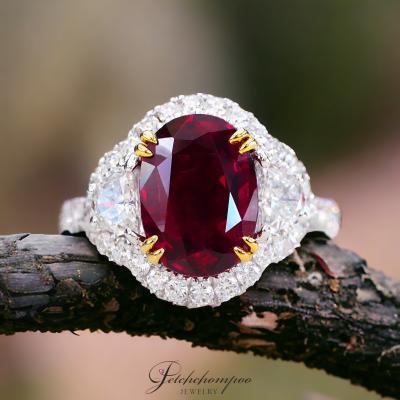 [021051] Siam Ruby and Diamond Ring  790,000 