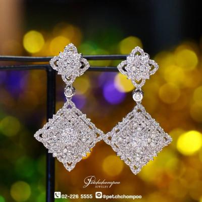 [29839] 3.80 carat diamond earring  99,000 