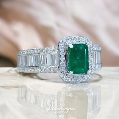 [023884] emerald with diamond ring  79,000 