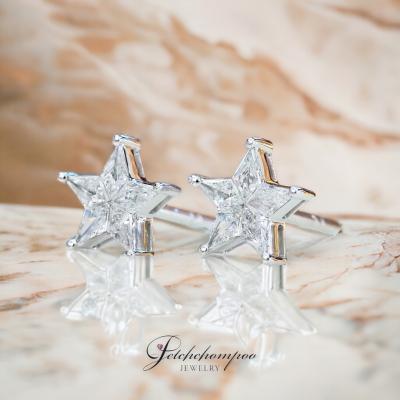 [29288] Star cut diamond earring  69,000 