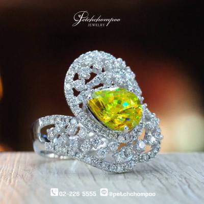 [29698] Natural Ceylon spinel with diamond ring  89,000 