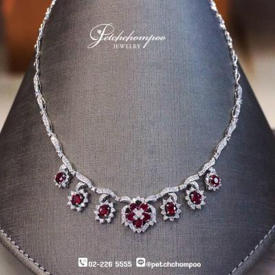 [29634] Ruby with diamond necklace  199,000 