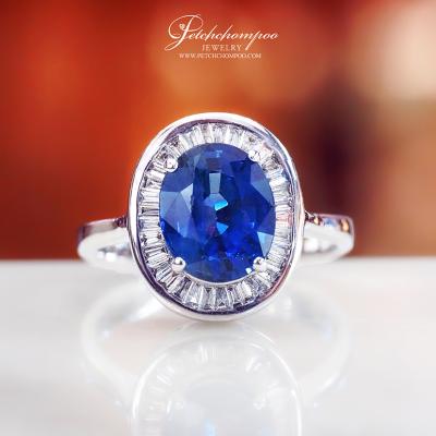 [019066] Sapphire 1.08 cts diamond ring Discount 39,000