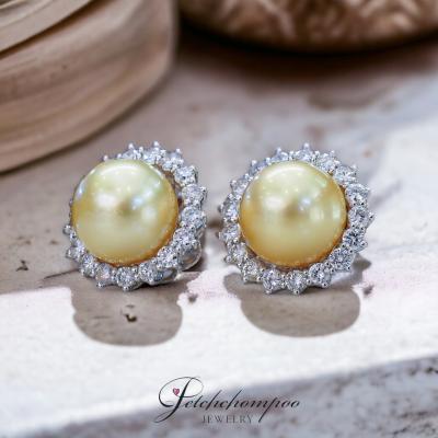 [29253] South sea pearl with diamond earring  129,000 