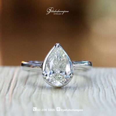 [29687] 1.01 carat pear diamond ring  79,000 