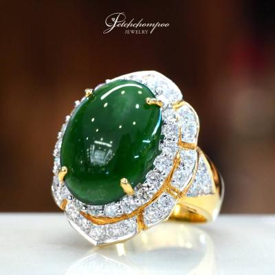 [016233] Jade with diamond ring  390,000 