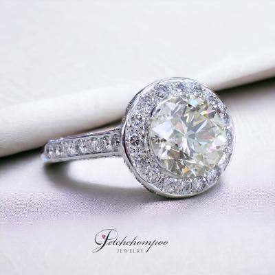 [28760] 3 carat Old cut antique diamond ring Discount 399,000