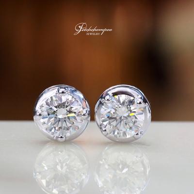 [29367] Diamond earrings, 1carats Discount 179,000