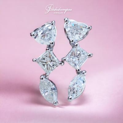 [29147] Fancy cut diamond earring  89,000 