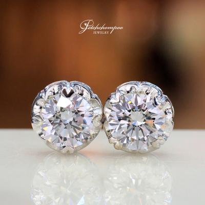 [29371] Diamond earrings 1.5 carats Discount 265,000