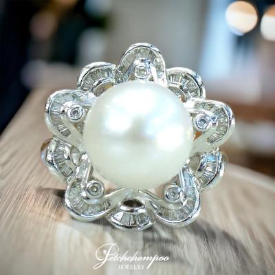 [018727] Pearl Ring 11 MM diamond ring  49,000 