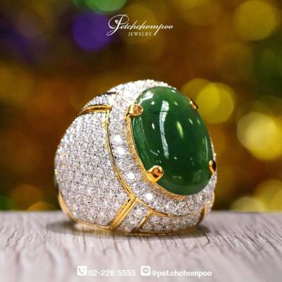 [29834] Jade with diamond men ring  199,000 