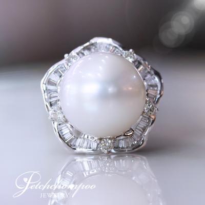 [25255] 16 mm Southsea pearl with diamond ring  79,000 