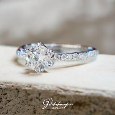 [29184] 0.70 carat GIA G color VVS2 triple excellent cut diamond ring Discount 129,000