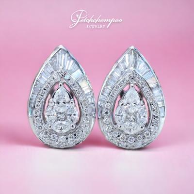 [29145] 2.22 carat diamond earring  99,000 