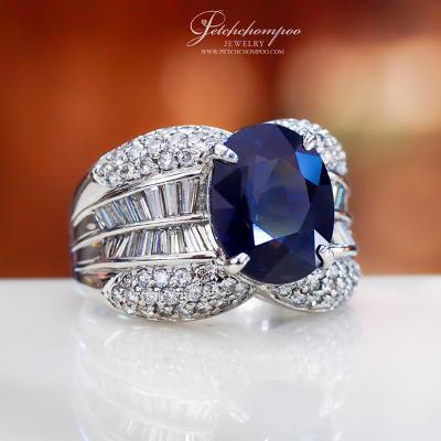 [25499] Blue Sapphire with diamond ring  139,000 