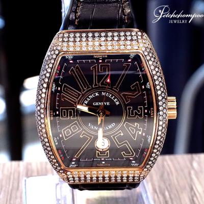 [29821] Franck Muller Vanguard V 41 SC DT Rosegold 18K  365,000 