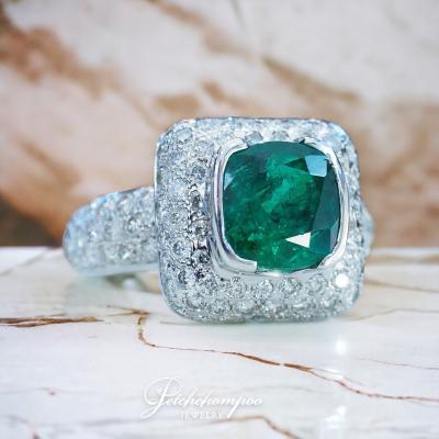 [011653] Emerald ring, TOP color  99,000 