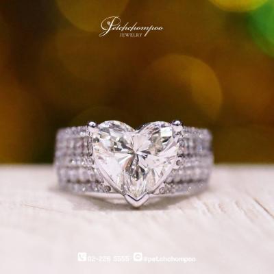 [29791] 2.37 carat heart shape diamond riing Discount 259,000